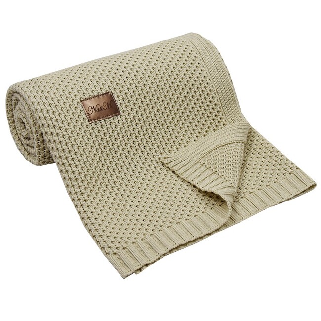 E-shop Natimi KOC-10 Bavlnená dečka farba:beige