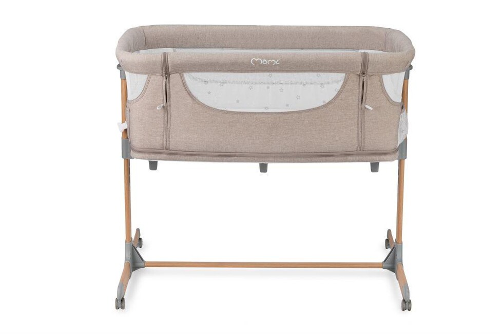 MoMi Detská postieľka 4v1 SMART BED farba:beige