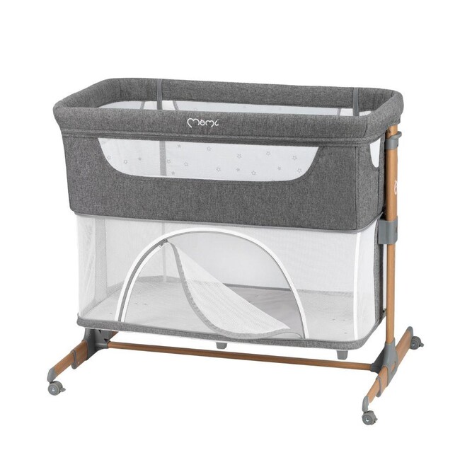 MoMi Detská postieľka 4v1 SMART BED farba:grey