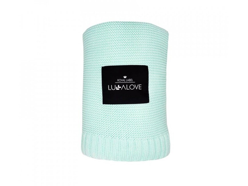 E-shop Lullalove Bambusová dečka 80x100cm farba:mätová
