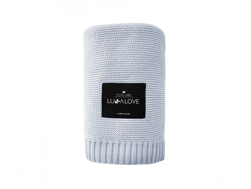 E-shop Lullalove Bambusová dečka 80x100cm farba:Matná modrá