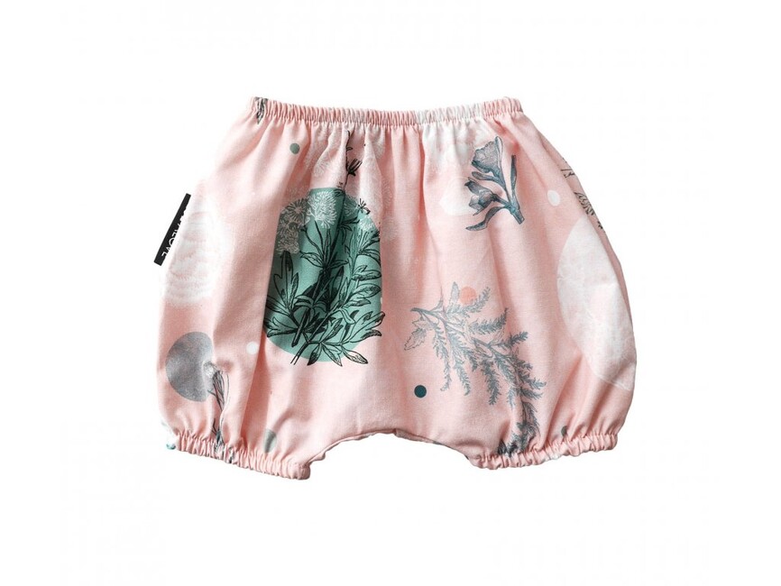 E-shop Lullalove Detské šortky 1-2 rokov Sakura farba:Kytice