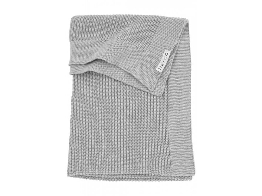 E-shop Meyco Deka Rib 75x100cm farba:grey melange