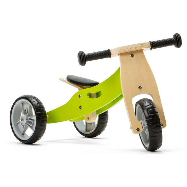 E-shop Nicko Drevené odrážadlo 2v1 mini farba:zelená