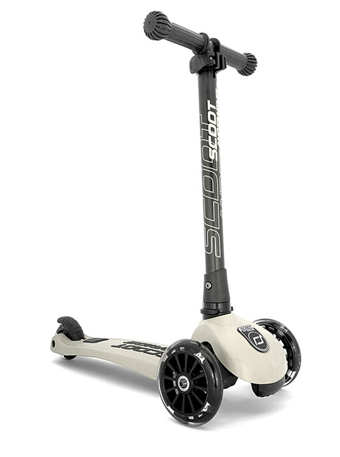 Scoot&Ride detská kolobežka HIGHWAYKICK 3 LED farba:ash
