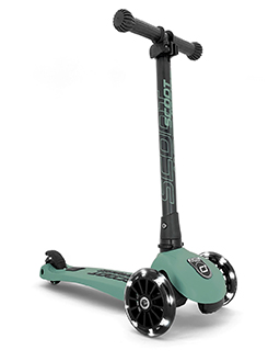 Scoot&Ride detská kolobežka HIGHWAYKICK 3 LED farba:forest