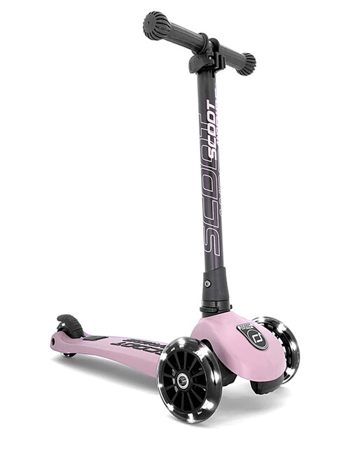 Scoot&Ride detská kolobežka HIGHWAYKICK 3 LED farba:rose