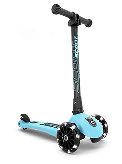Scoot&Ride detská kolobežka HIGHWAYKICK 3 LED farba:blueberry