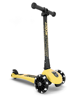 Scoot&Ride detská kolobežka HIGHWAYKICK 3 LED farba:lemon