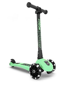 Scoot&Ride detská kolobežka HIGHWAYKICK 3 LED farba:kiwi