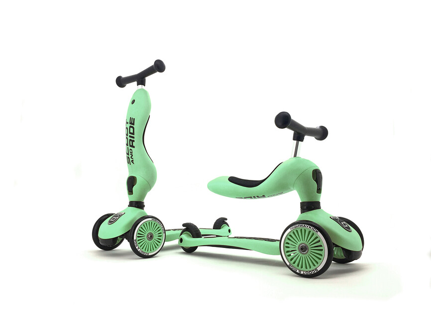 Scoot&Ride kolobežka/odrážadlo HIGHWAYKICK 1 farba:kiwi
