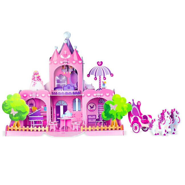 E-shop Fiesta Crafts 3D puzzle motív:hrad