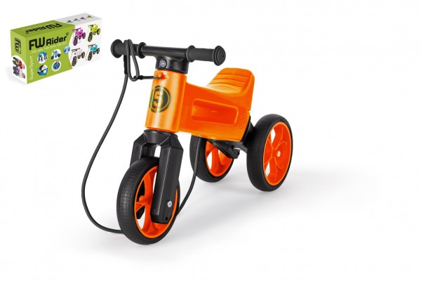Teddies Odrážadlo FUNNY WHEELS Rider SuperSport 2v1 (v krabici) farba:oranžová
