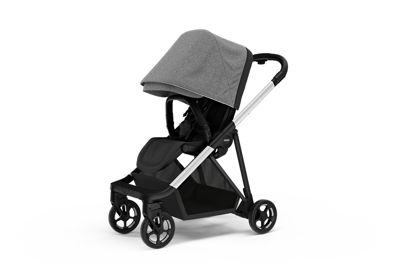 E-shop THULE mestský kočík Shine farba:grey melange/aluminium