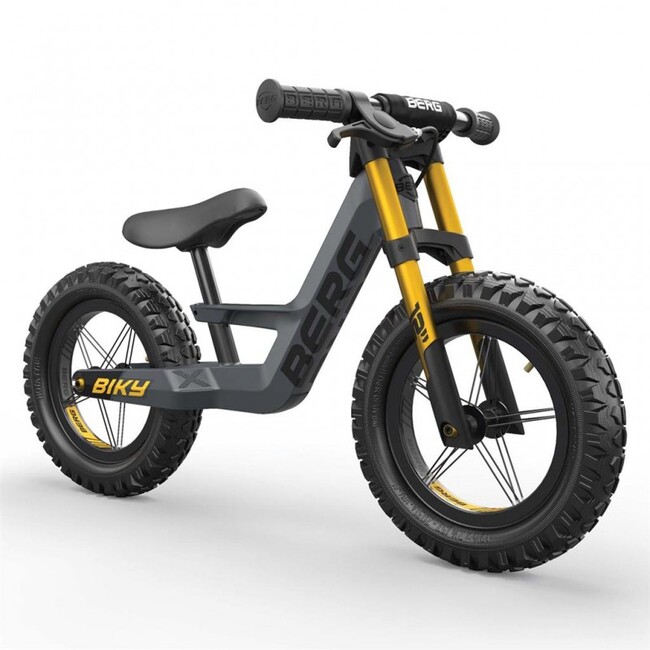 E-shop Berg Toys Berg odrážadlo Biky Cross s brzdou farba:grey