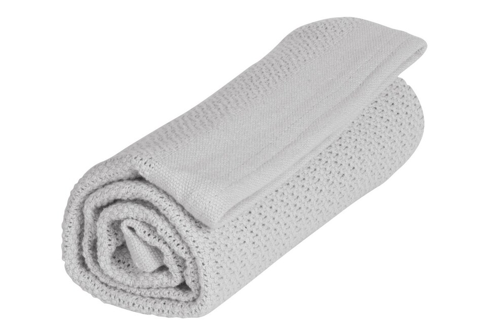 E-shop VINTER & BLOOM Deka Soft Grid Organic farba:dove grey