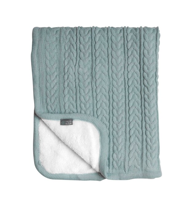 E-shop VINTER & BLOOM Deka Cuddly farba:sage green