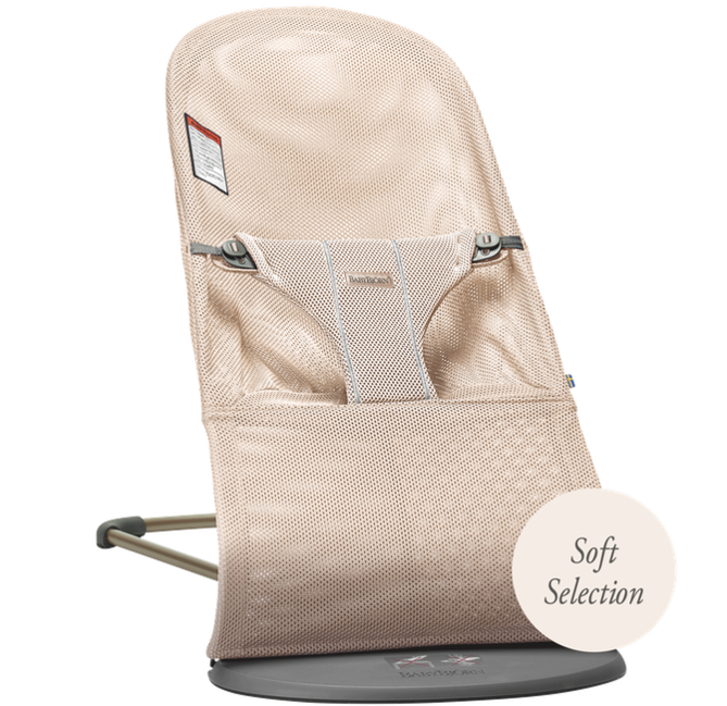 Baby Bjorn lehátko BLISS farba:pearly pink, varianta:mesh