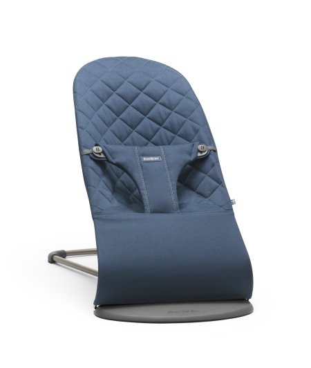 Baby Bjorn lehátko BLISS farba:midnight blue, varianta:cotton