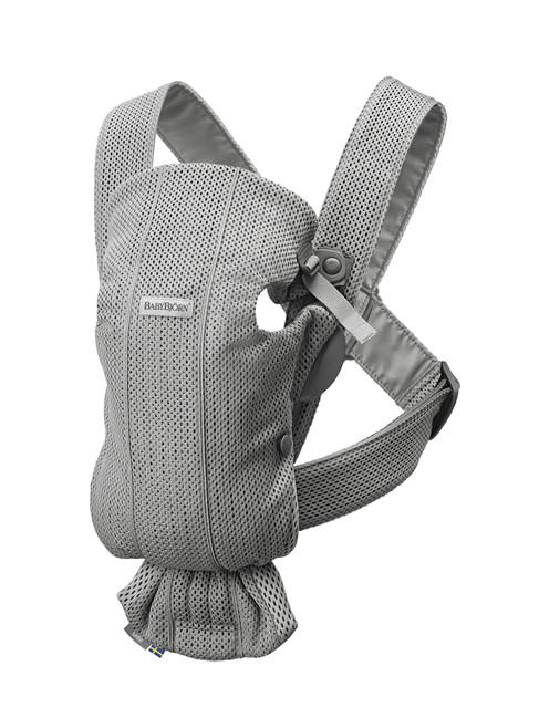 E-shop Baby Bjorn nosič MINI 3D MESH farba:grey