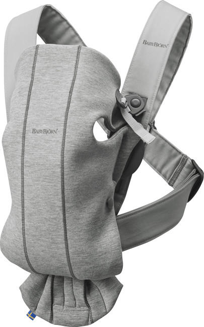 E-shop Baby Bjorn nosič MINI 3D Jersey farba:light grey