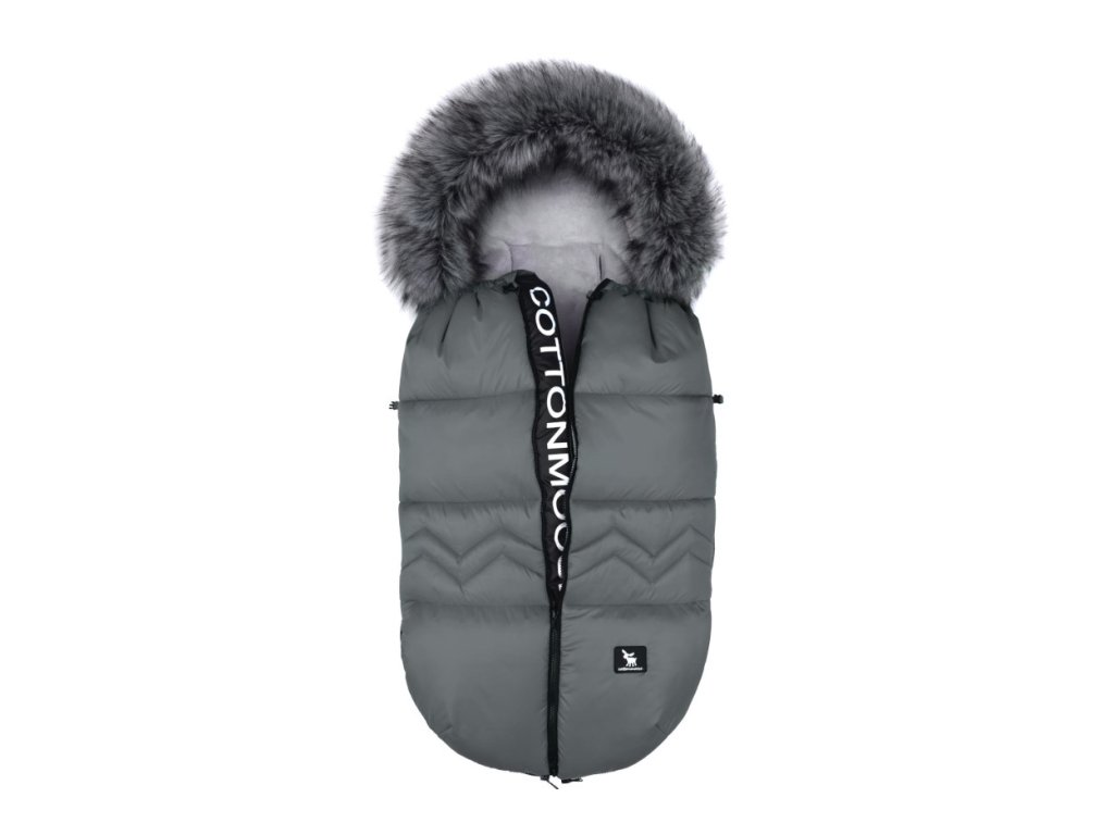 E-shop Cottonmoose fusak do kočíka NORTH YUKON farba:jungle green