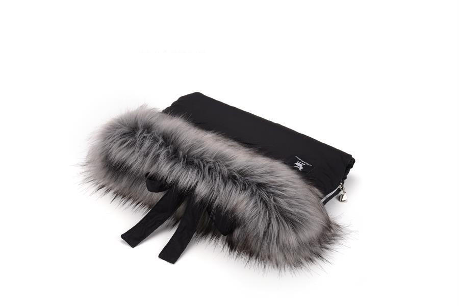 Cottonmoose rukávnik na kočík MOOSE YUKON Limited farba:strieborná