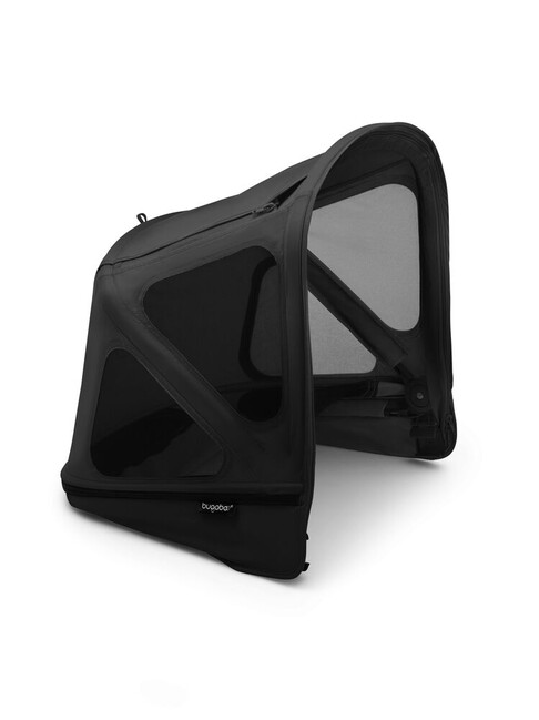E-shop Bugaboo Donkey 5 letná strieška Breeze farba:midnight black