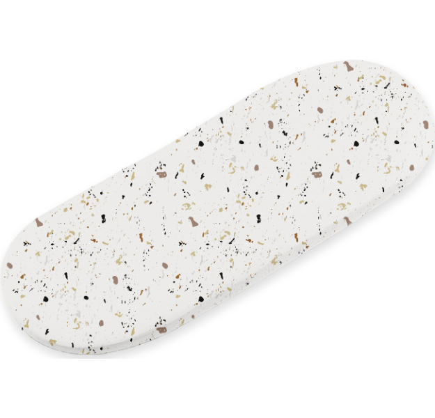 E-shop LevinFelin levin felin detská plachta smart bed maxi zo 100 % bavlny farba:Terrazzo