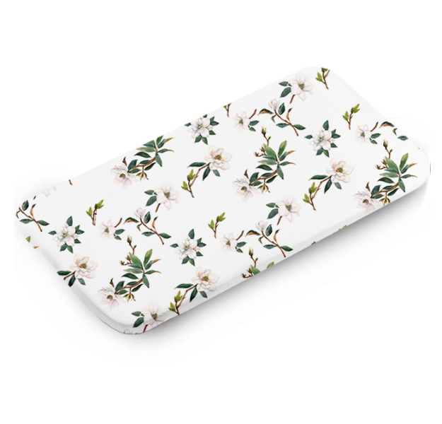E-shop LevinFelin levin felin Detská plachta 200 × 90 cm zo 100 % bavlny farba:Biele kvety