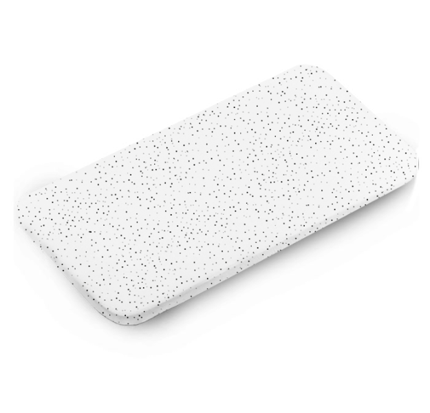 E-shop LevinFelin levin felin Detská plachta 200 × 90 cm zo 100 % bavlny farba:Čierne bodky na bielom