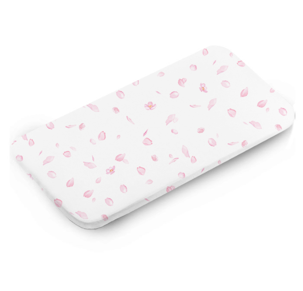 E-shop LevinFelin levin felin Detská plachta 200 × 90 cm zo 100 % bavlny farba:Ružové lupene