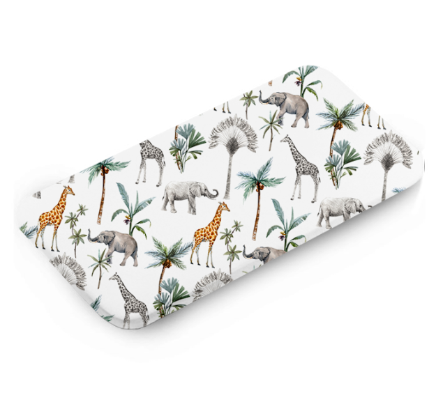 E-shop LevinFelin levin felin Detská plachta 200 × 90 cm zo 100 % bavlny farba:safari