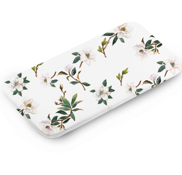 E-shop LevinFelin levin felin detská plachta 140×70 cm zo 100% bavlny farba:Biele kvety