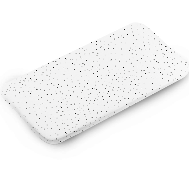 E-shop LevinFelin levin felin detská plachta 140×70 cm zo 100% bavlny farba:Čierne bodky na bielom