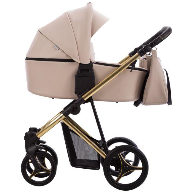 Bebetto kombinovaný kočík Flavio PREMIUM CLASS GOLD 2023 farba:03 béžová