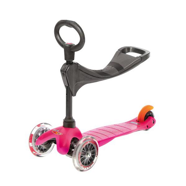 E-shop Micro kolobežka Mini 3v1 farba:ružová