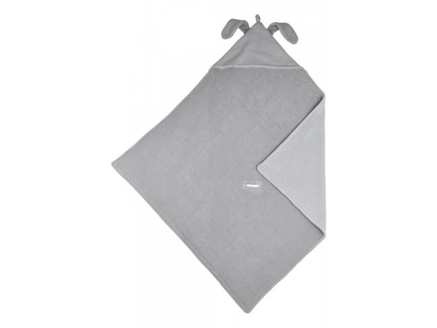 Meyco Zavinovacia deka Rabbit farba:silver