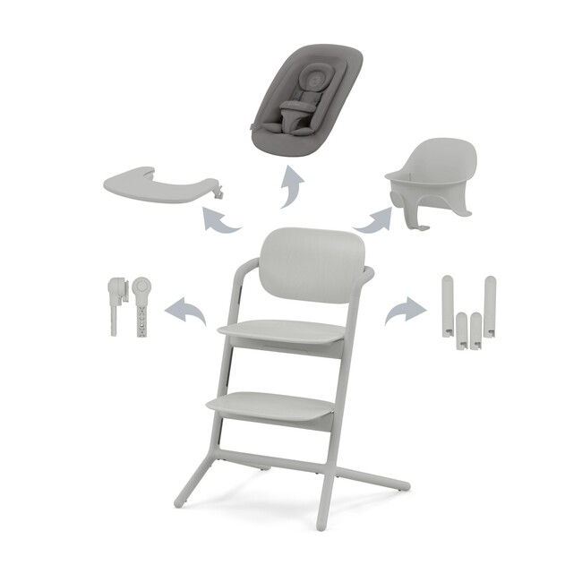 E-shop Cybex stolička Lemo 4v1 farba:suede grey