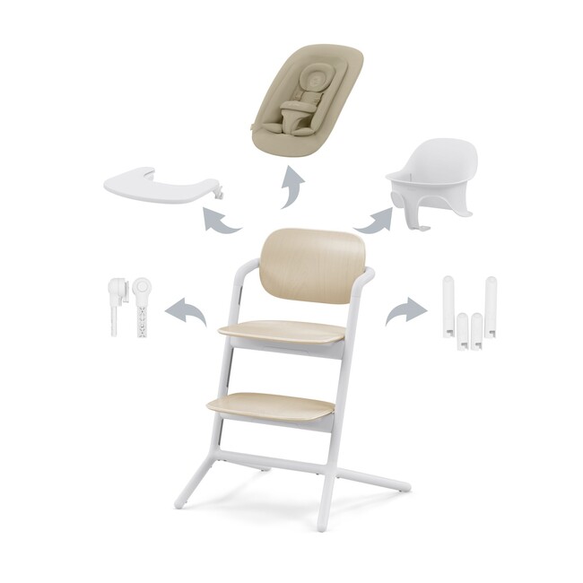 E-shop Cybex stolička Lemo 4v1 farba:sand white