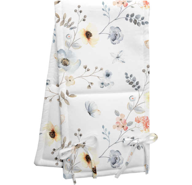 E-shop LevinFelin levin felin bavlnený mantinel do hranatej postieľky 140×70cm farba:lúka