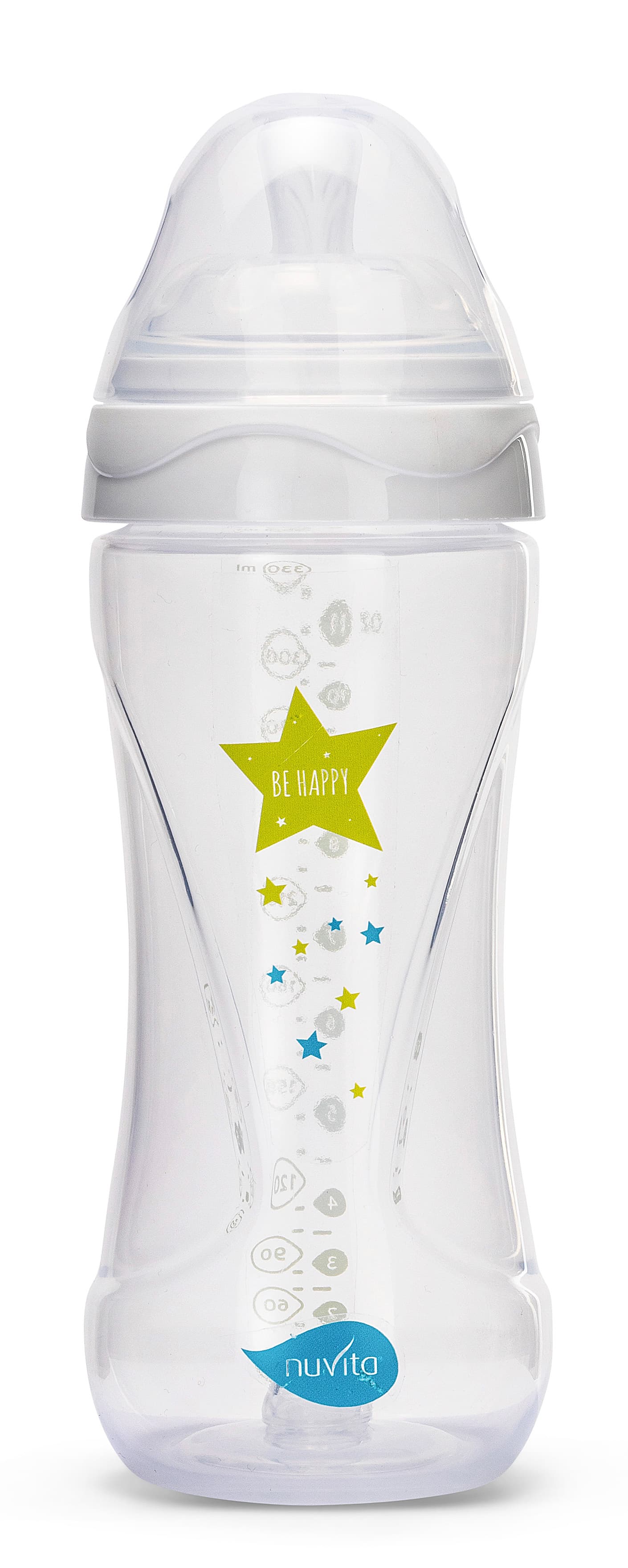 E-shop NUVITA Fľaštička 330ml, Transparent white