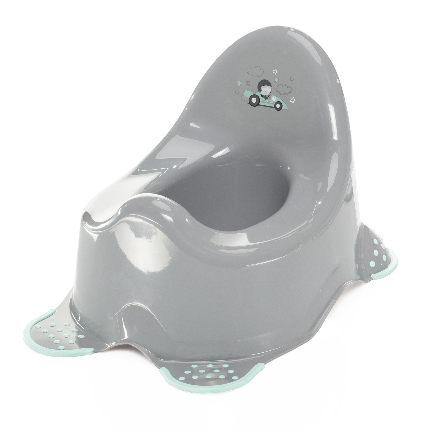 E-shop ZOPA Dětský nočník "Racer", Grey/Mint
