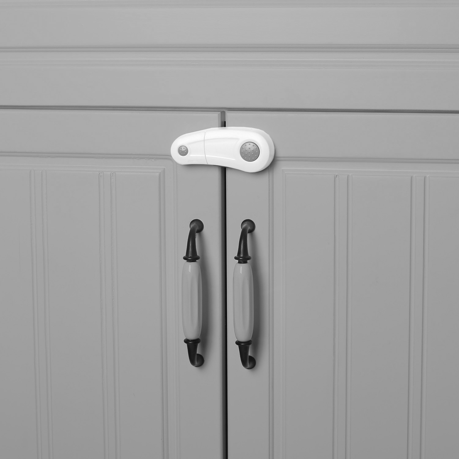 E-shop ZOPA Zámok skriniek 2ks, white/grey
