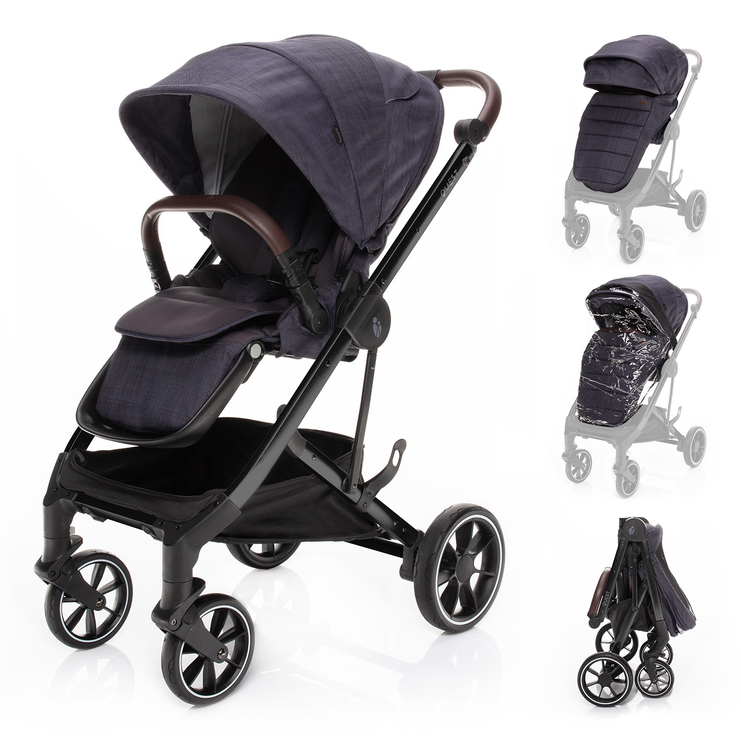 E-shop ZOPA Kočík Quest, Midnight Navy/Black