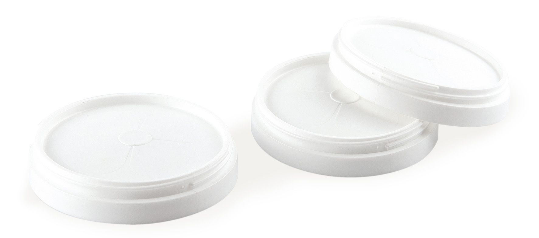 E-shop THERMOBABY Sada tří víček na dávkovače, White