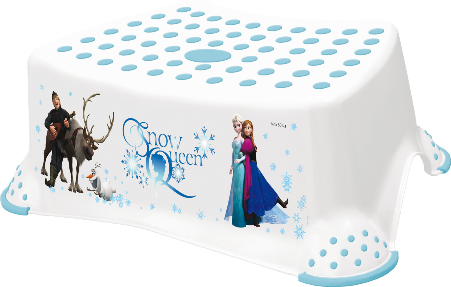 E-shop KEEEPER Stupínek k WC/umyvadlu "Frozen", Bílá