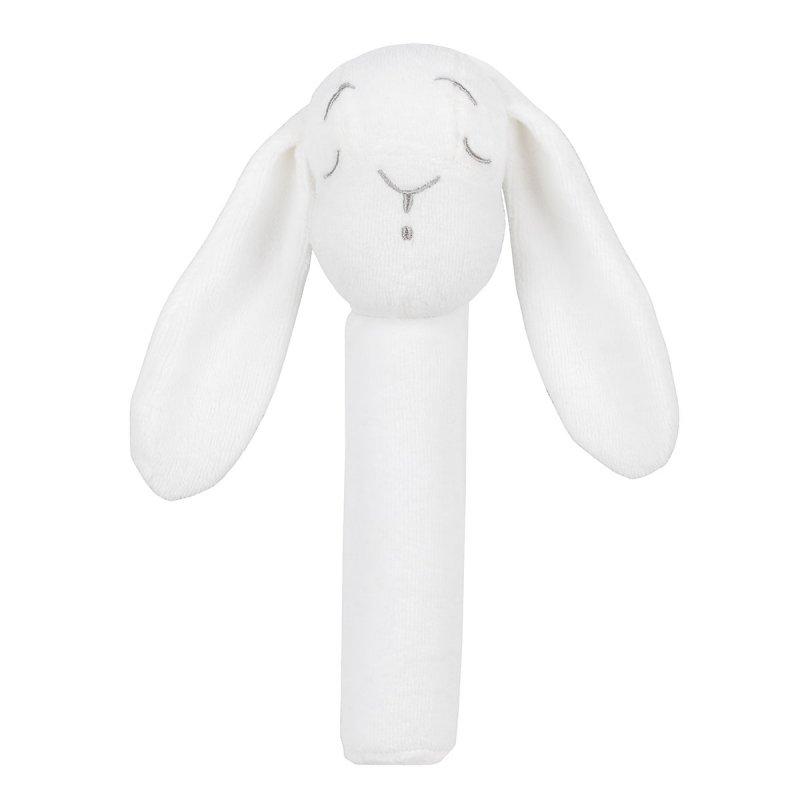 E-shop EFFIKI Effik bunny chrastítko, Bílé