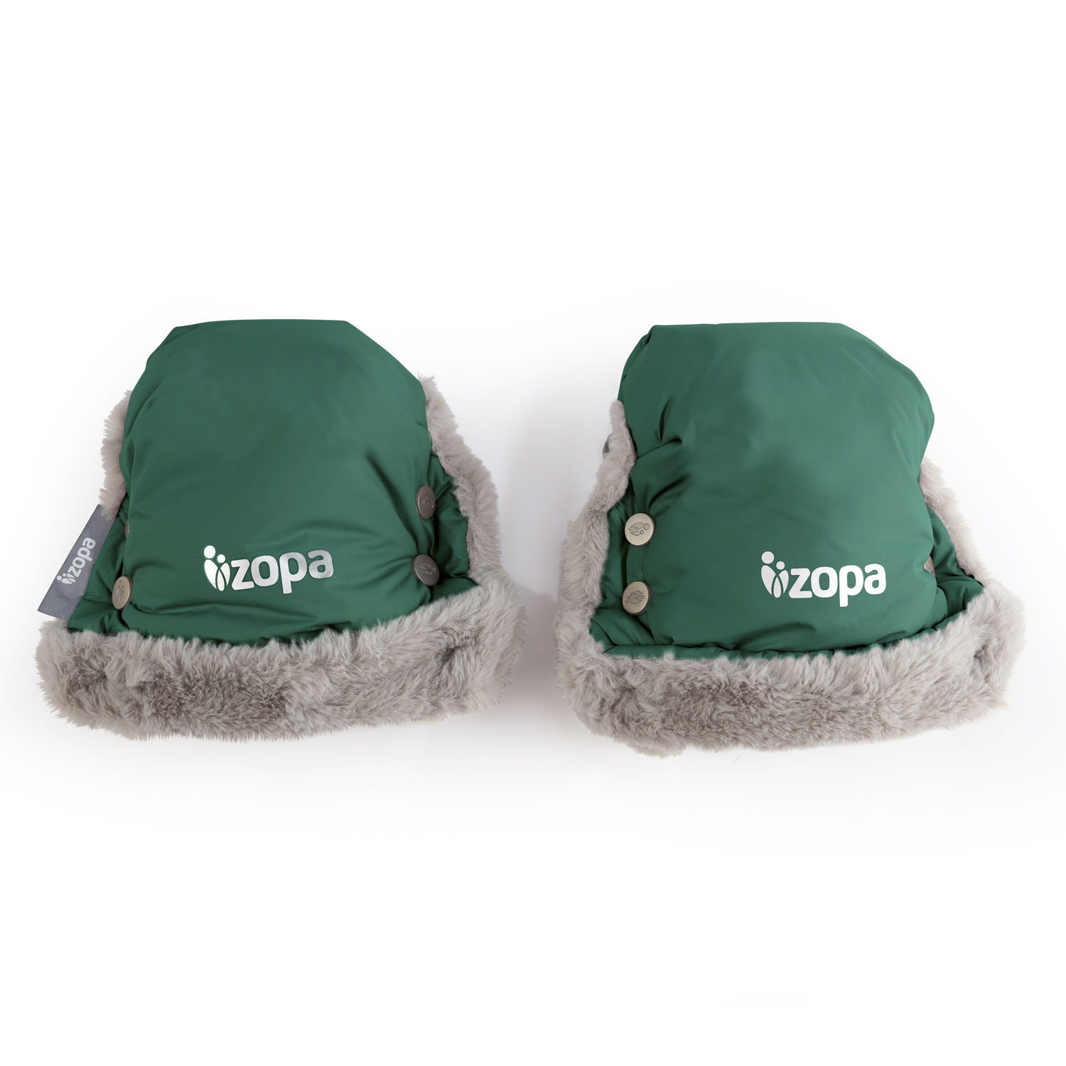 E-shop ZOPA Zimné rukavice Fluffy, Zelená