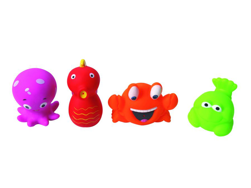 E-shop Ludi Hračky do vody morské potvorky 4ks